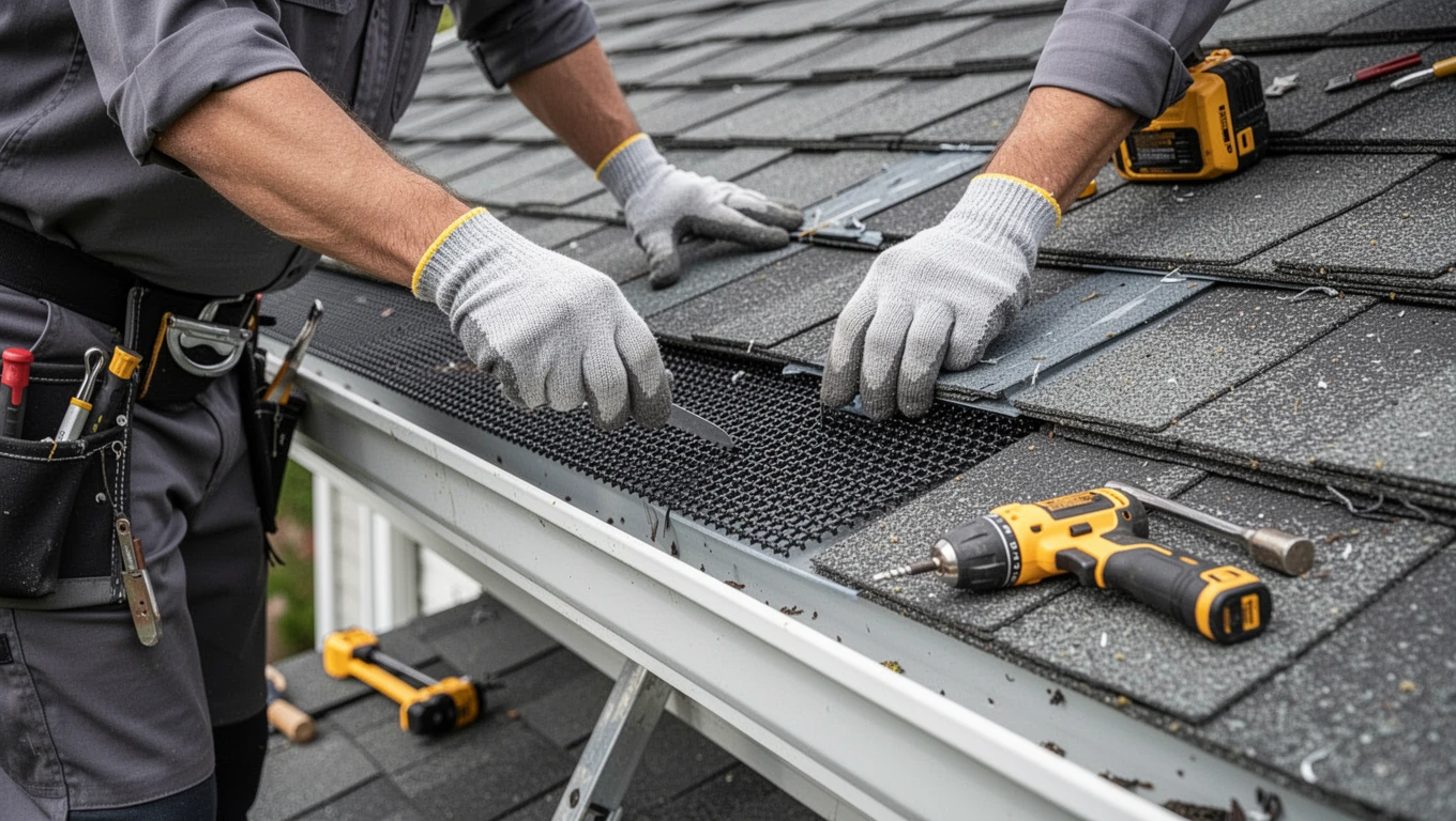 Gutter Guard Installation